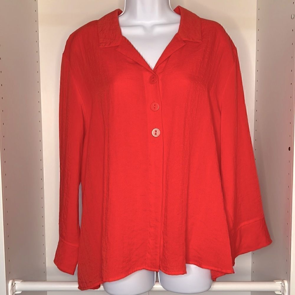 Habitat Button Down Blouse Size XL